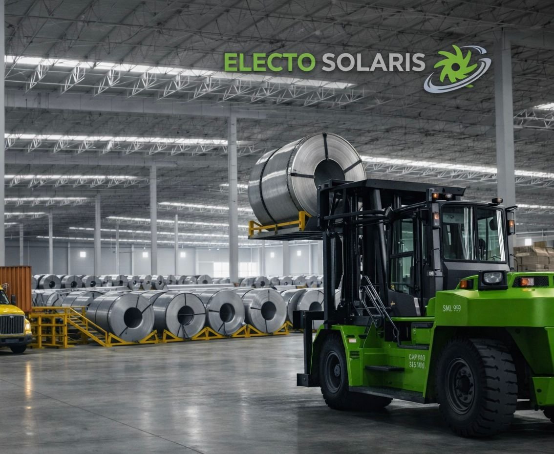 Instalaciones y operación industrial de Electo Solaris